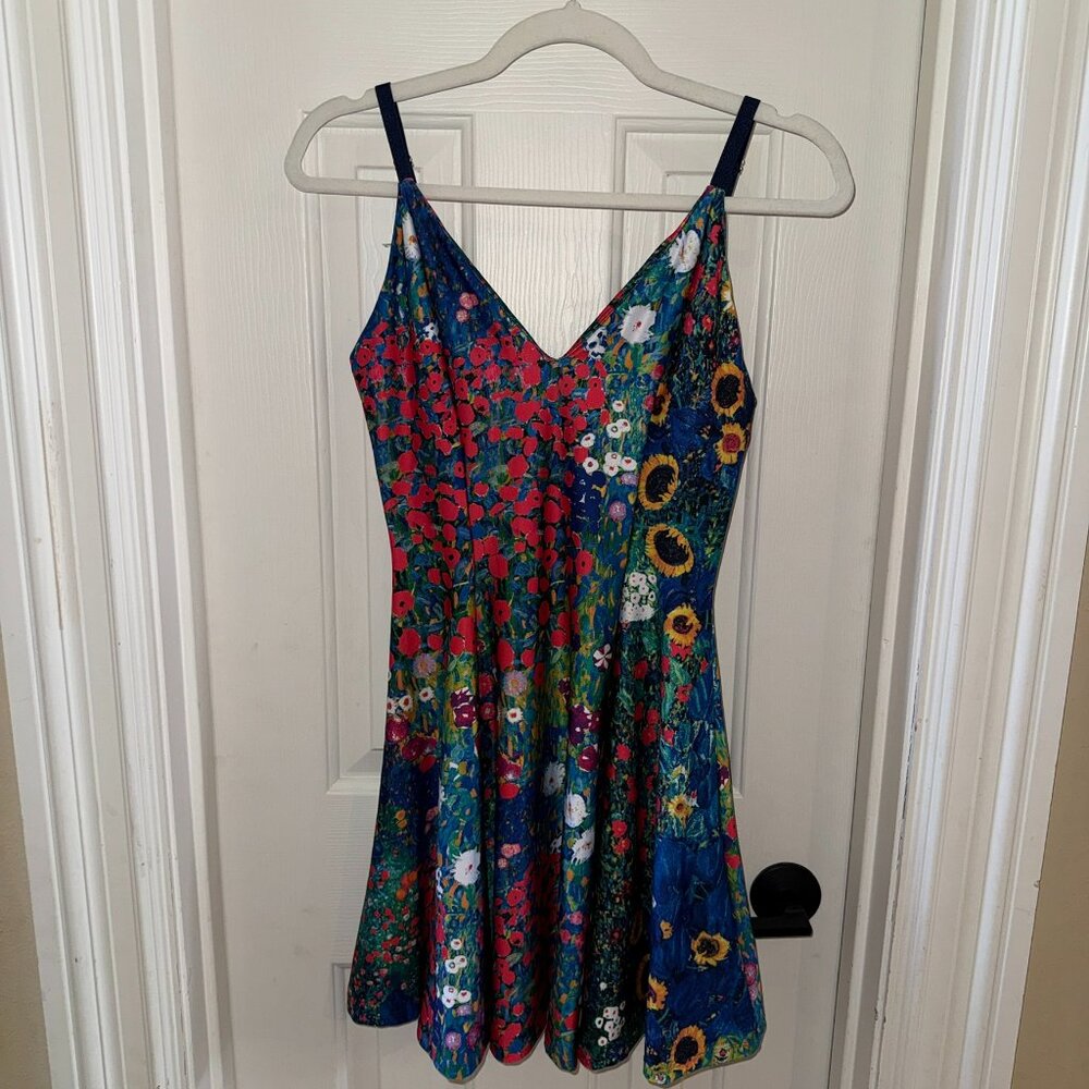 Blackmilk Klimt Collage Strappy M NWOT